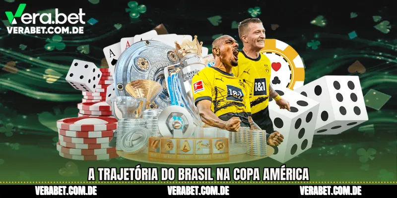 A trajetória do Brasil na Copa América