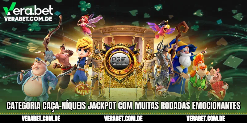 Categoria Caça-níqueis Jackpot com muitas rodadas emocionantes