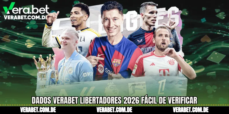 Dados Verabet Libertadores 2026 fácil de verificar