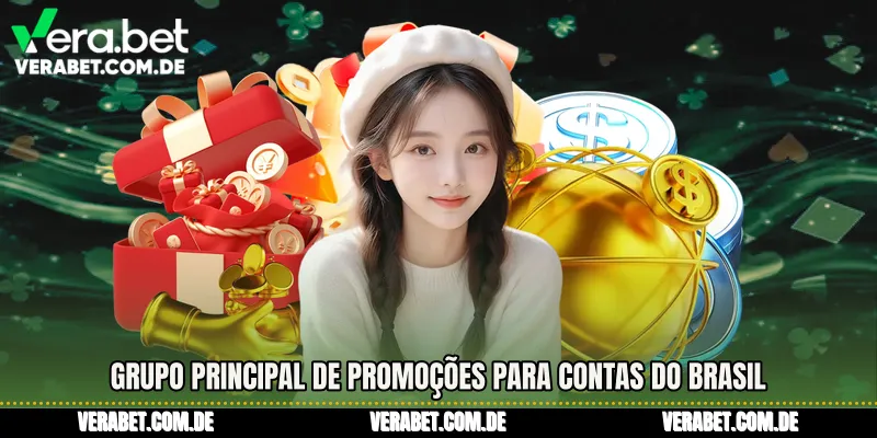 Grupo principal de Promoções para contas do Brasil