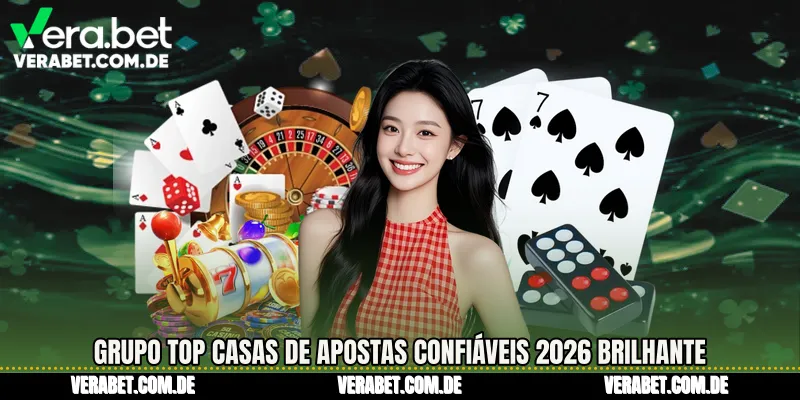 Grupo Top Casas De Apostas Confiáveis 2026 brilhante