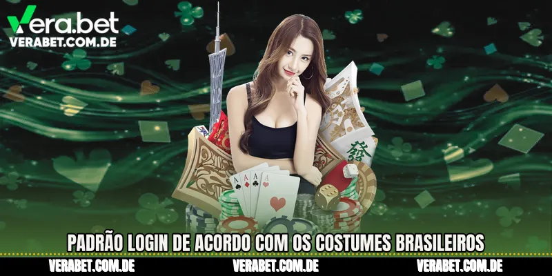 Padrão Login de acordo com os costumes brasileiros