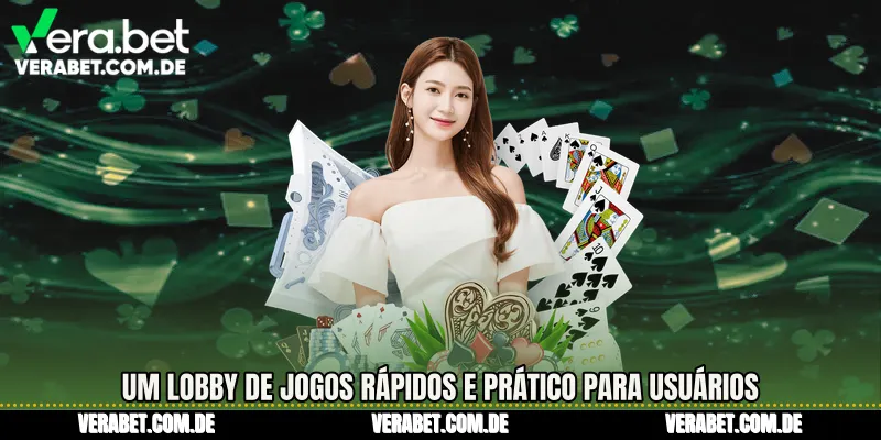 Um lobby de jogos rápidos e prático para usuários